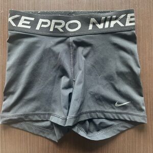 Nike Pro Dark Gray Training Shorts
